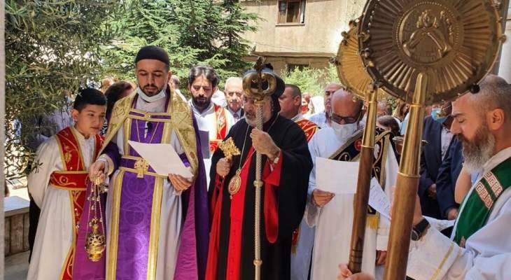 أبرشية زحلة والبقاع للسريان الارثوذكس أحيت الذكرى 106 للابادة السريانية