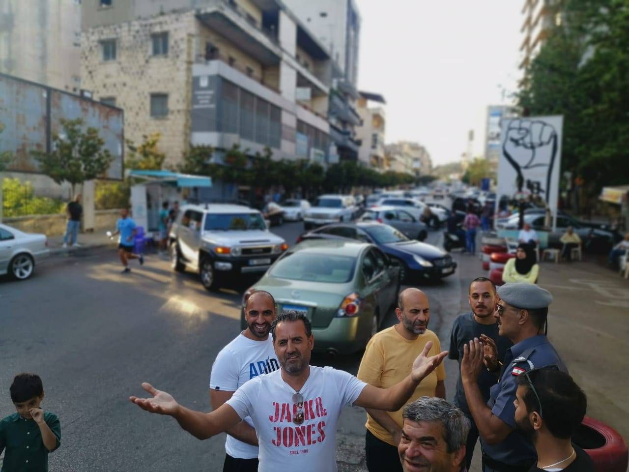 تحركات احتجاجية واقفال طرق في النبطية