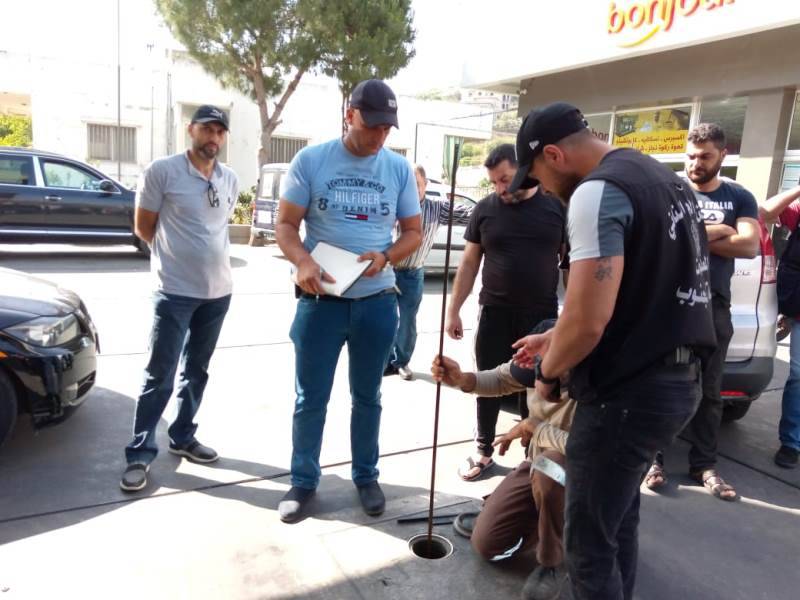 دوريات للأمن العام على محطات المحروقات في قضاء بنت جبيل