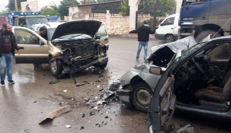 التحكم المروري: 13 جريحاً في 9 حوادث