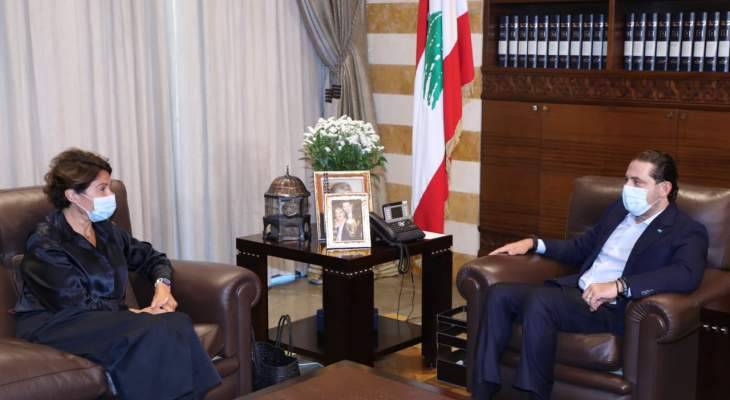 الحريري التقى سفيري الصين وفرنسا