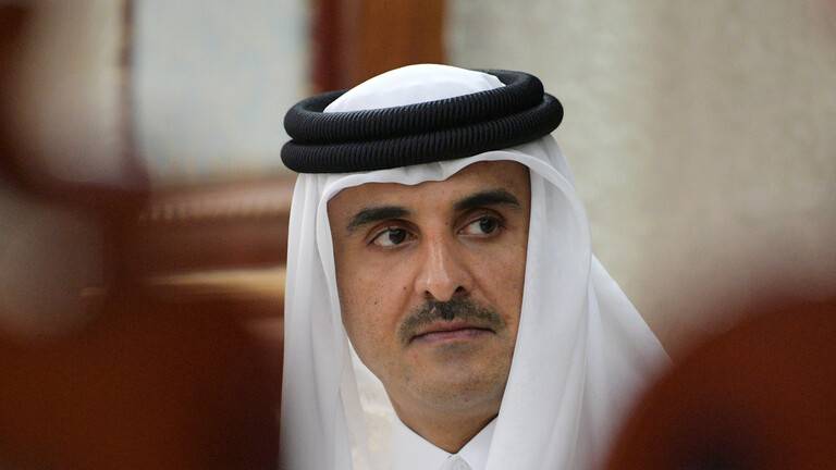 أمير قطر يستقبل سامح شكري حاملا رسالة من الرئيس المصري