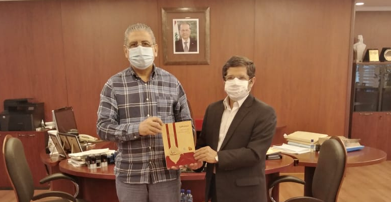 أيوب بحث مع المستشار الثقافي الإيراني في تعزيز التعاون