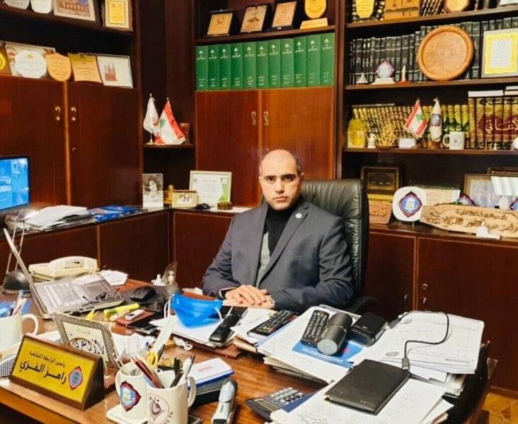 الفري زار نقيب مهندسي الشمال مهنئا