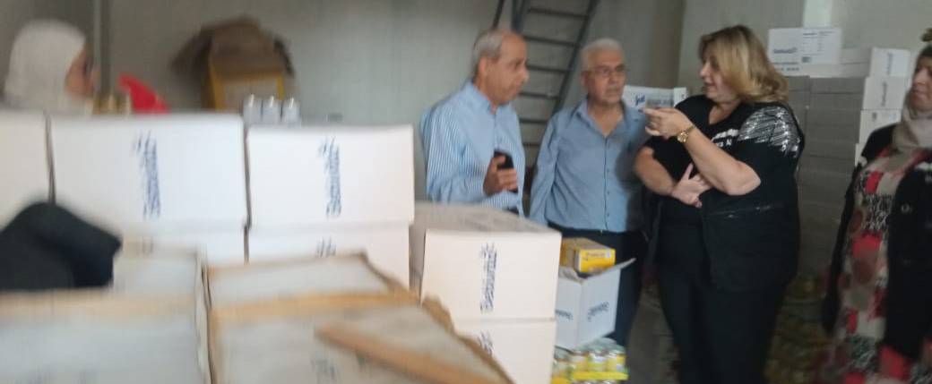 خير رعى توزيع هبة ألمانية