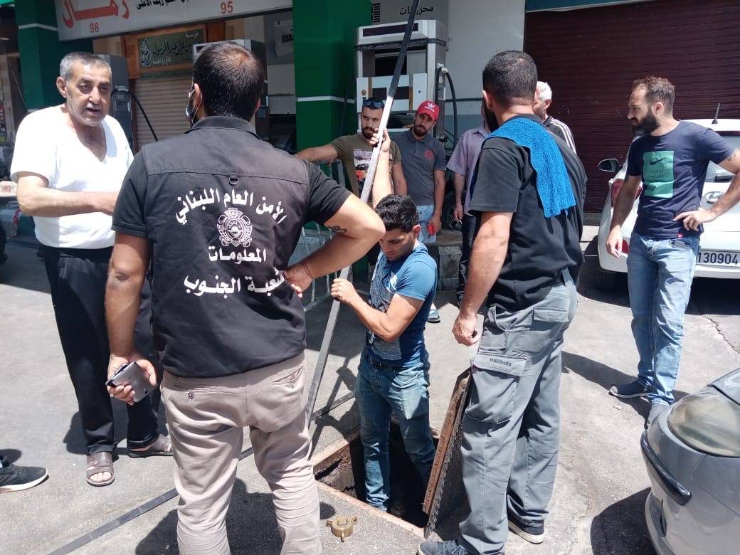 جولة للامن العام على محطات الوقود في قضاء مرجعيون