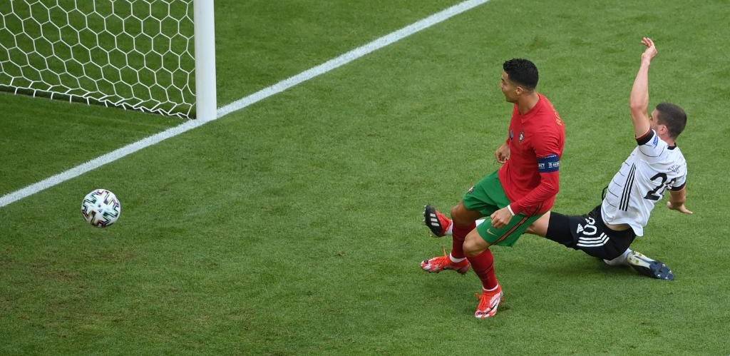رونالدو يسجل أول هدف في مرمى ألمانيا