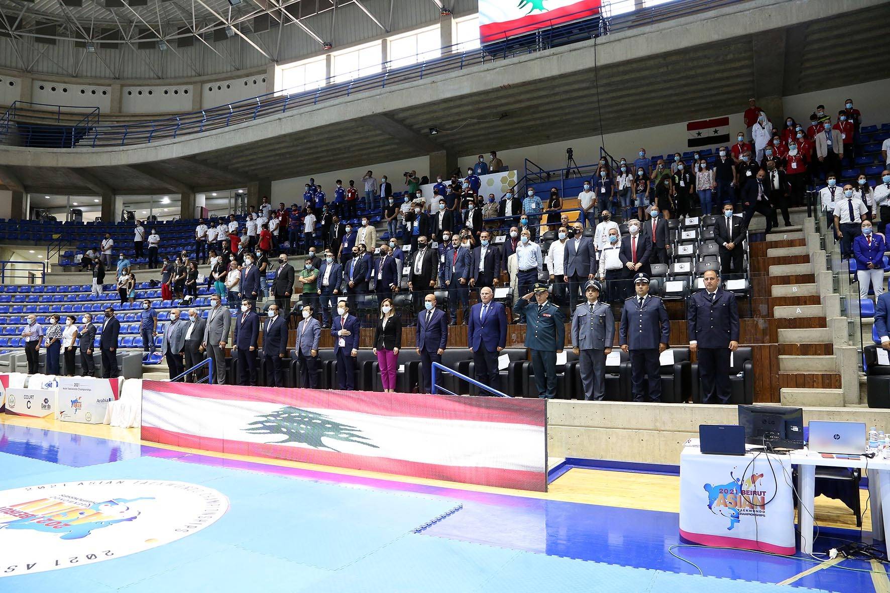 افتتاح حاشد لبطولة آسيا في التايكواندو