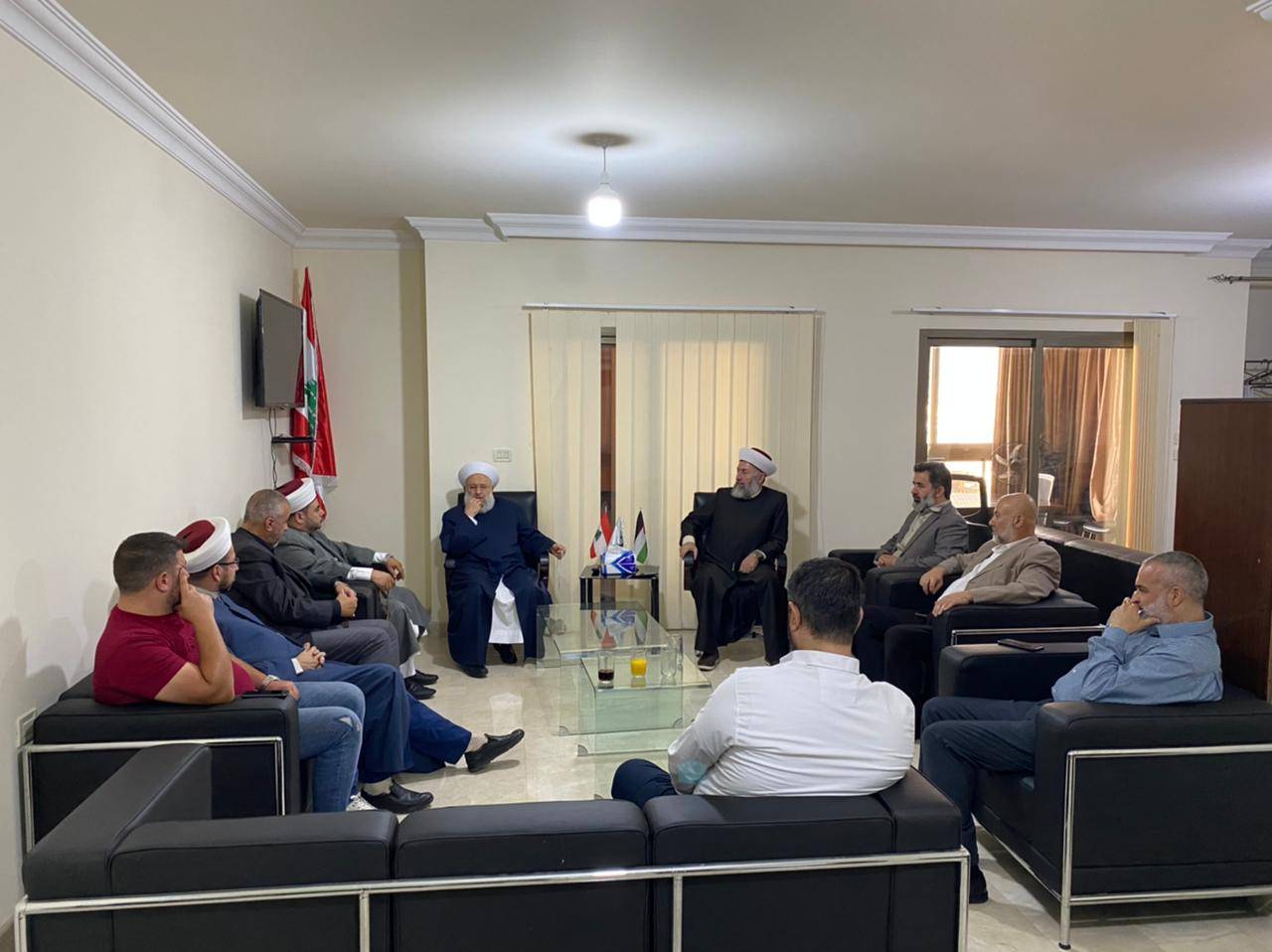 وفد من حركة التوحيد زار ماهر حمود