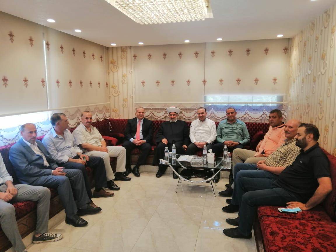 مرتضى تابع مع الصلح قضايا إنمائية وزراعية