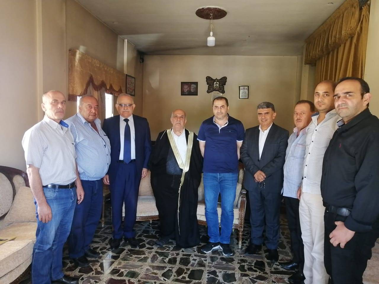 حامد بحث مع السحمراني في مشكلة النازحين