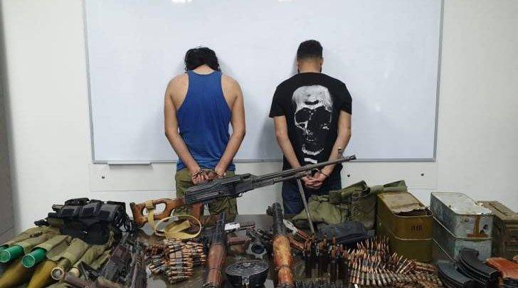 الجيش:  توقيف شخصين في طريق الجديدة