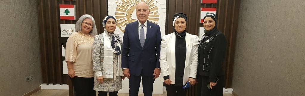 دبوسي التقى وفد اتحاد المرأة المتخصصة