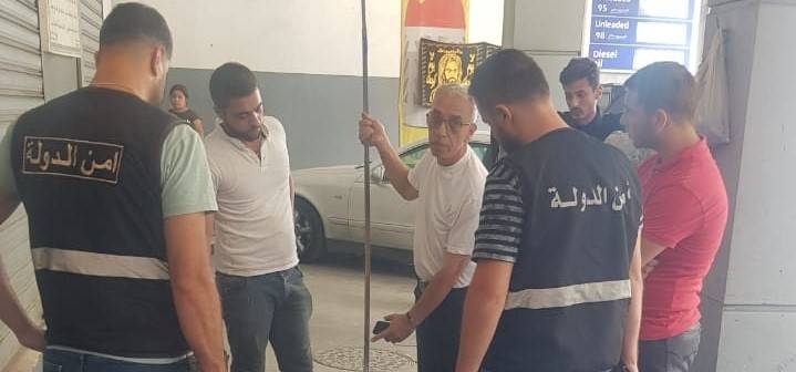 مداهمات لأمن الدولة على محطات المحروقات في النبطية