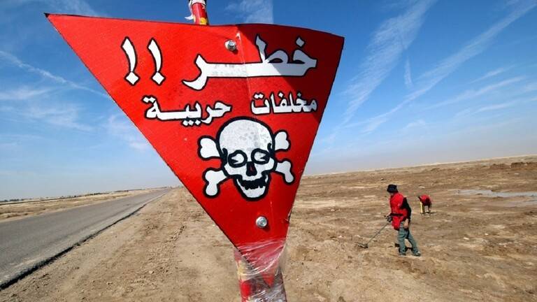 مقتل وإصابة ثلاثة عراقيين بانفجار مخلفات حربية