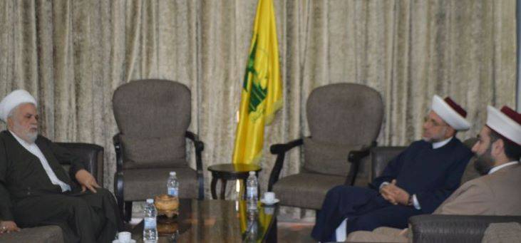 القطان وعبد الرزاق زارا المجلس السياسي للحزب