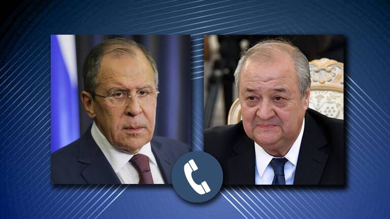 لافروف يبحث الوضع في أفغانستان مع نظيره الأوزبكي