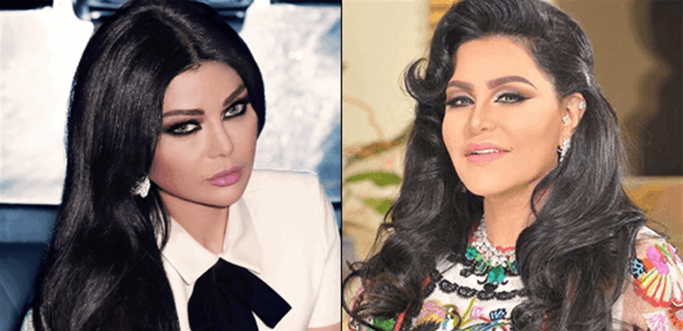 غزل بين أحلام وهيفا وهبي.. ما القصة؟ (صورة)