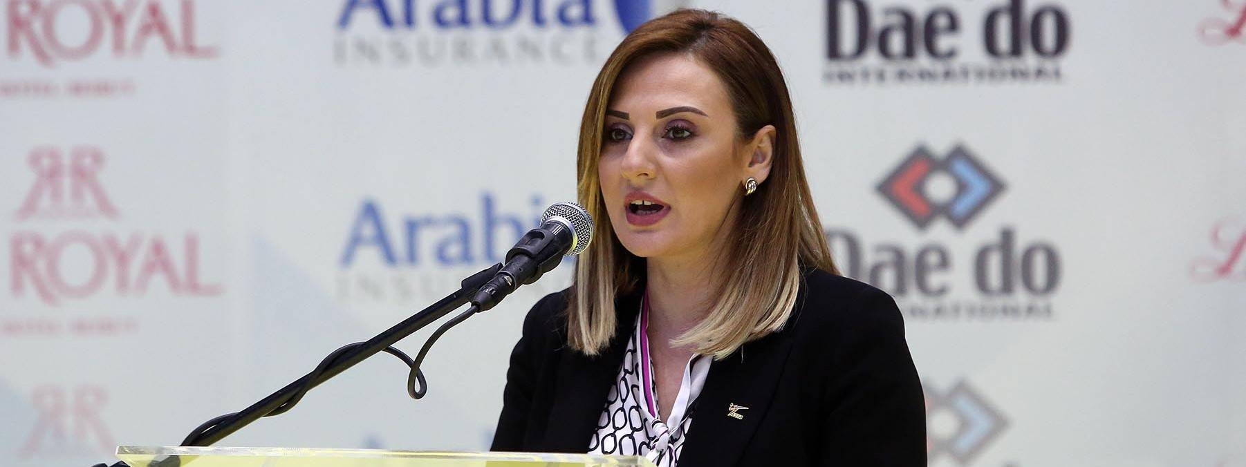 الوزيرة أوهانيان ... متمكّنة من مهامها الرياضية