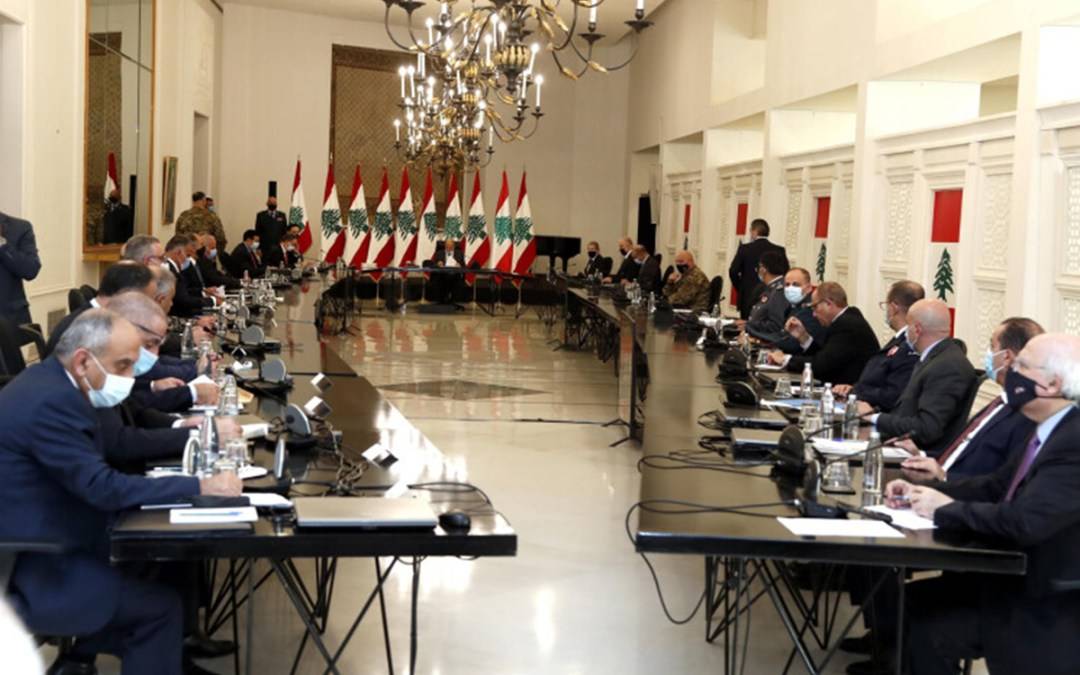 المجلس الاعلى للدفاع برئاسة عون يبحث في الأوضاع الأمنية