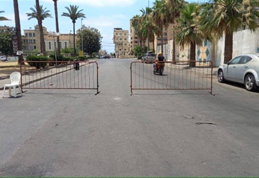 قطع طريق في صيدا... وسقوط جرحى!