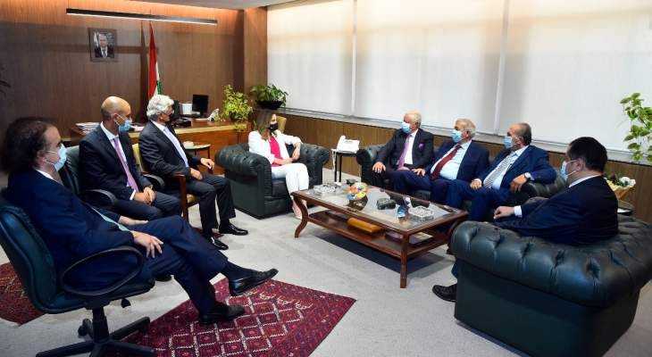 عبد الصمد التقت مجلس العمل والاستثمار اللبناني بالسعودية