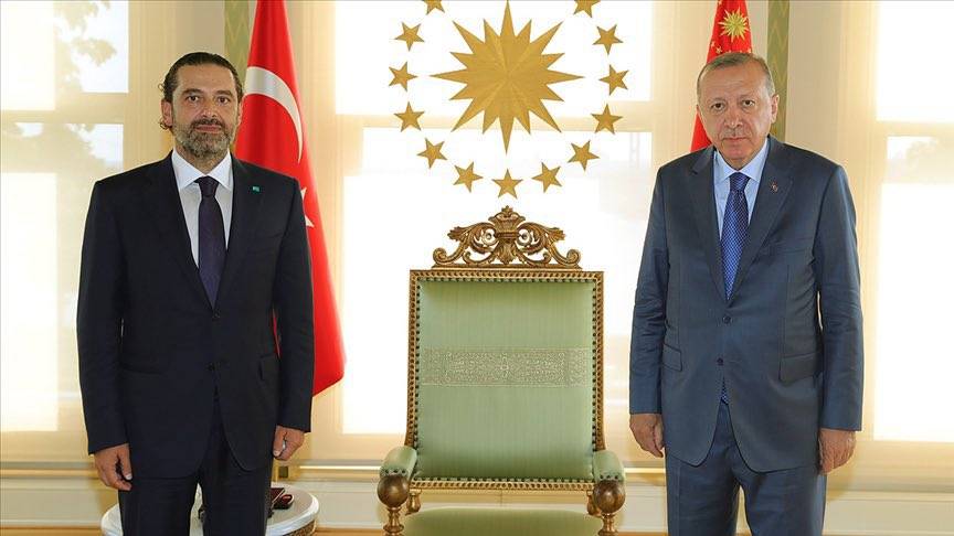 أردوغان استقبل الحريري وبحثا أوضاع لبنان والمنطقة