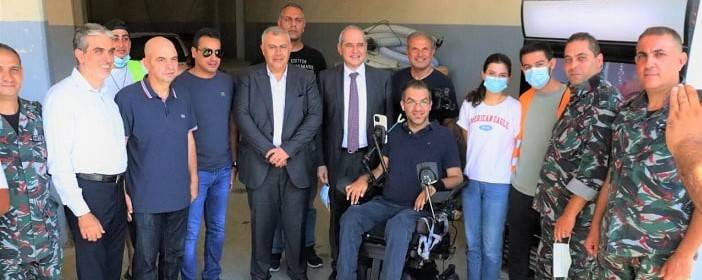 محافظ بيروت تفقد فوج اطفاء بيروت