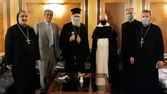 يوحنا العاشر التقى البابا ونوه بدور الكرسي الرسولي لانقاذ لبنان