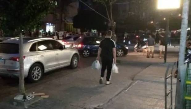 وقفة احتجاجية في منطقة أبي سمراء على تردي الاوضاع