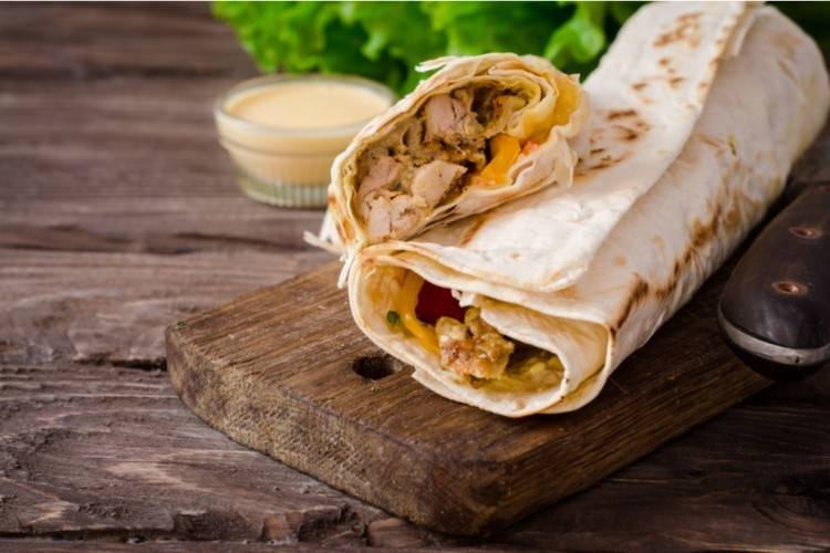 ساندوتش شاورما دجاج