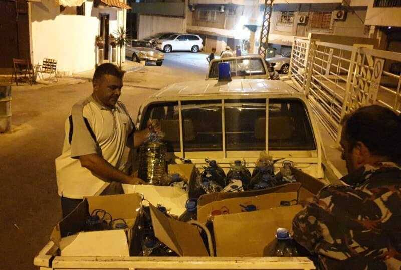 مصادرة 60 غالون بنزين مخزنة داخل منزل