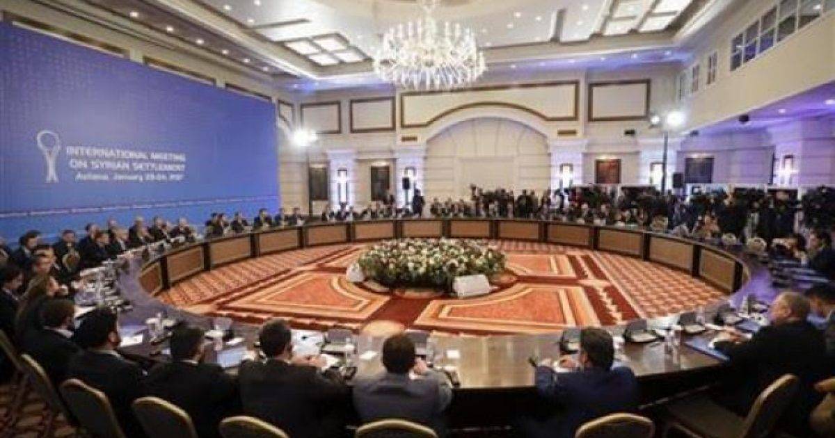 وفود من الحكومة السورية والمعارضة تلتقي في كازاخستان ضمن "محادثات أستانا" للسلام