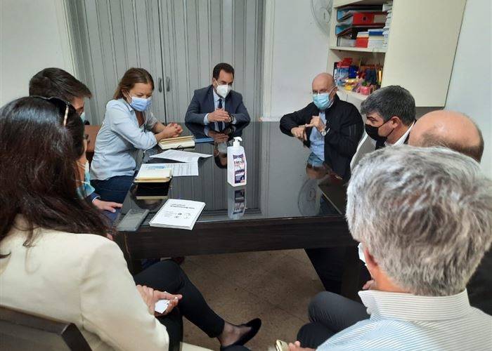 وفد المؤسسات الفرنسية اختتم زيارته الى لبنان
