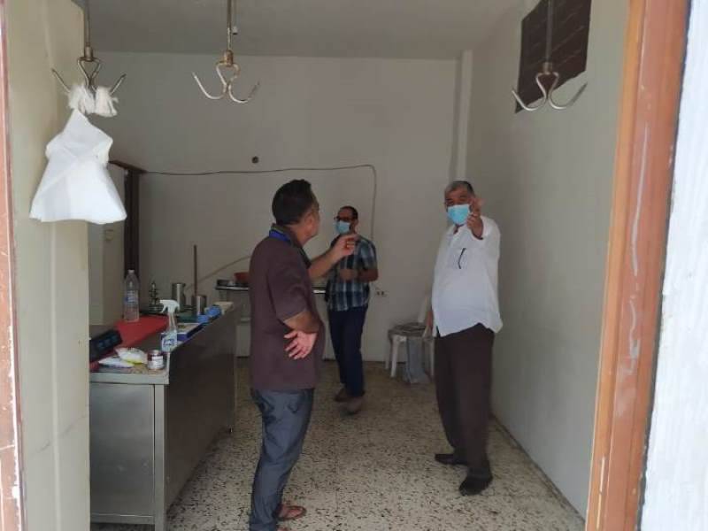 إقفال ملحمة في الدوير