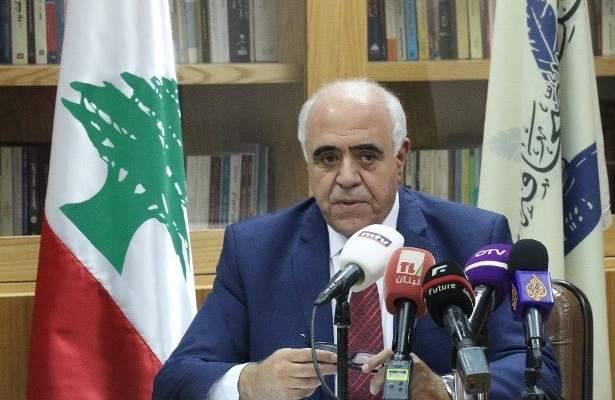 القصيفي دعا إلى استرداد قطاع النفط والمحروقات بشكل كامل