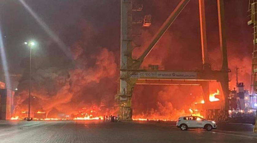 تفاصيل جديدة تُكشف عن الانفجار في ميناء جبل علي