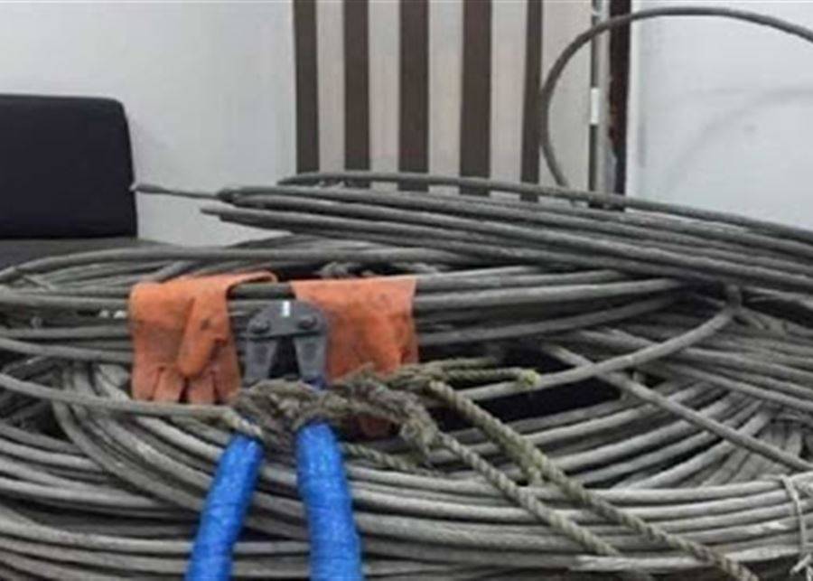إحباط عملية سرقة كابلات كهرباء لشبكة قاديشا بين فيع ودده بترومين