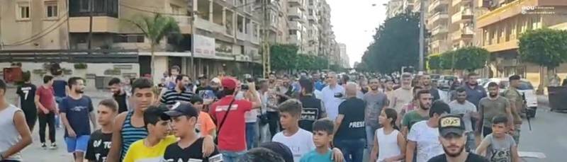 مسيرة احتجاجية جابت شوارع الميناء