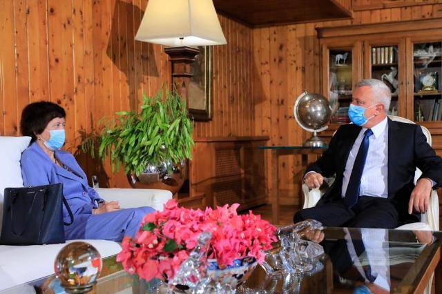 فرنجيه التقى فرونتسكا وبحثا في التطورات
