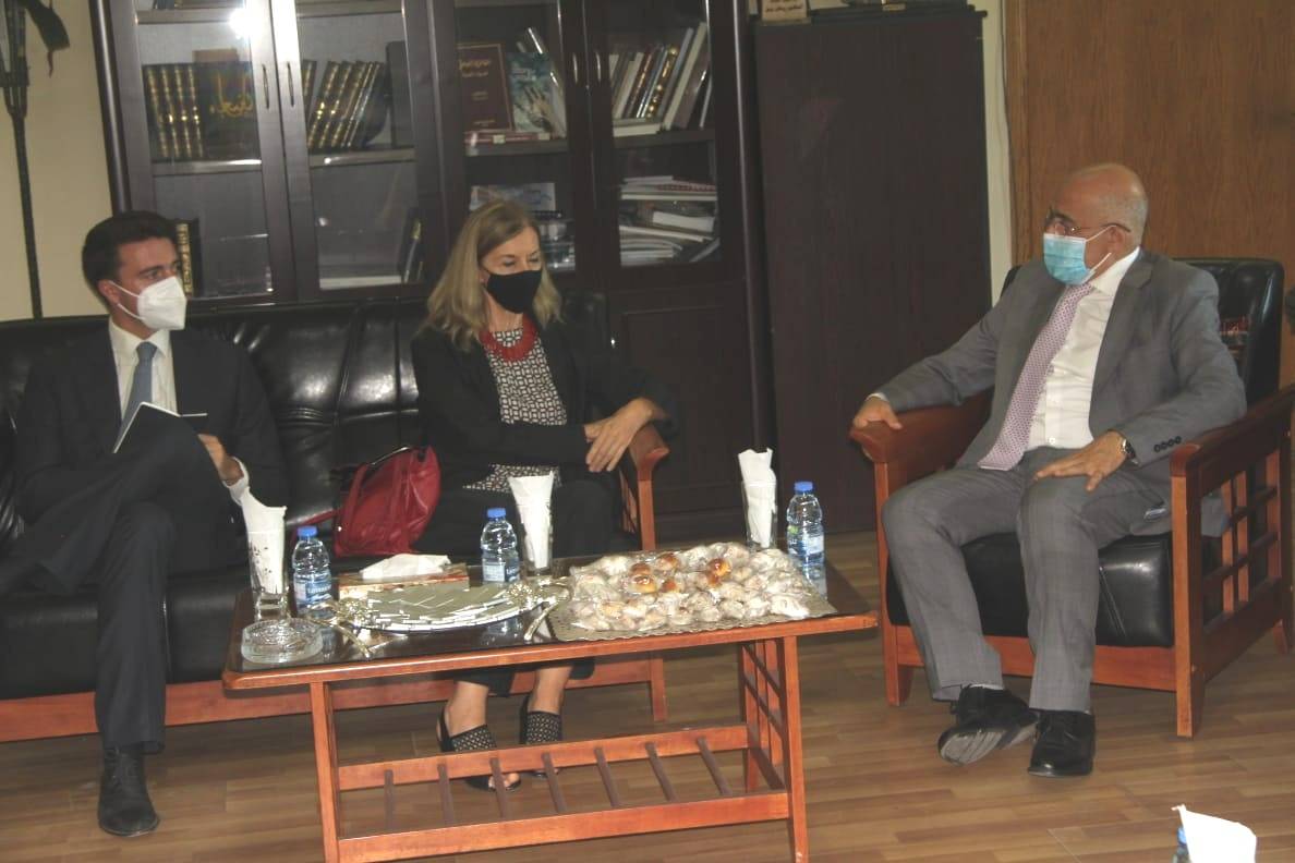 بومبارديري زارت يمق وأكدت حرص ايطاليا على دعم طرابلس