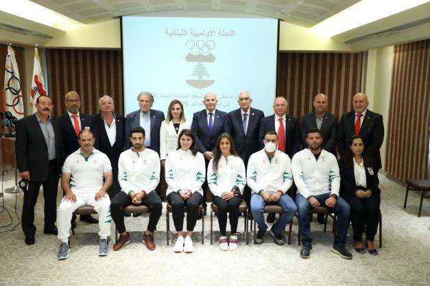 "الأولمبية" قدّمت أفراد البعثة إلى طوكيو