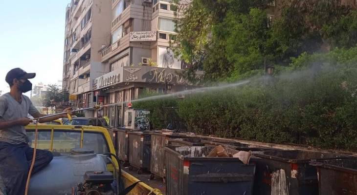 بلدية بيروت: استمرار عمليات رشّ المبيدات لمكافحة الحشرات