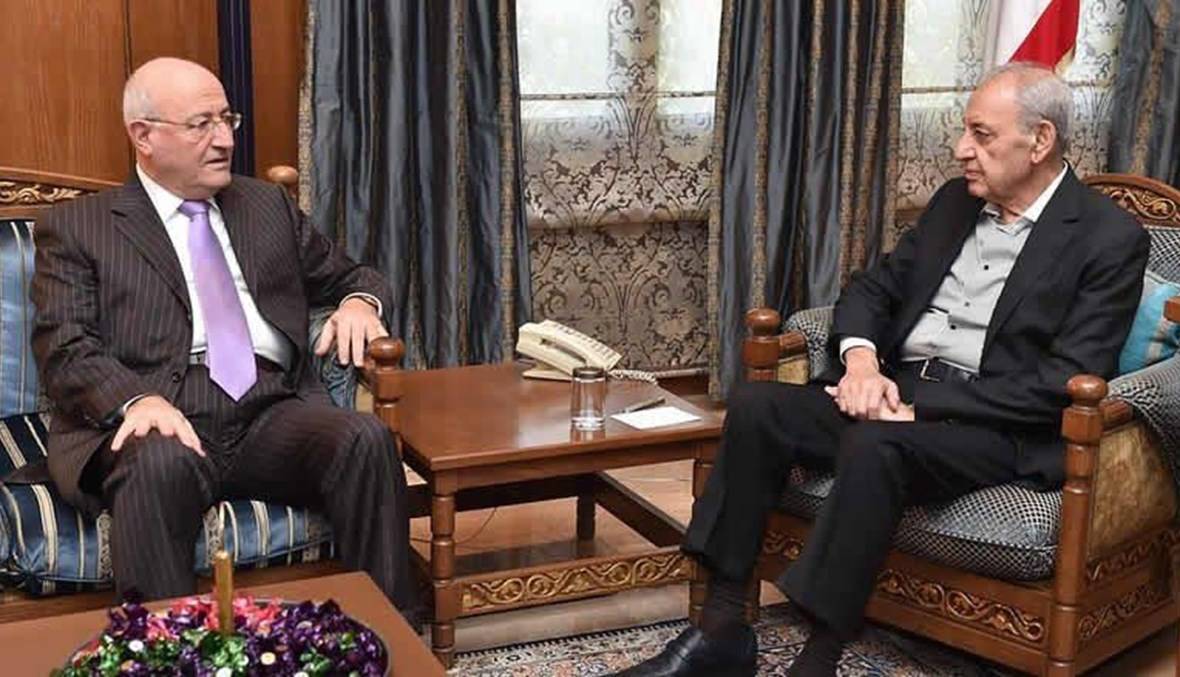 بري عرض الاوضاع مع العريضي