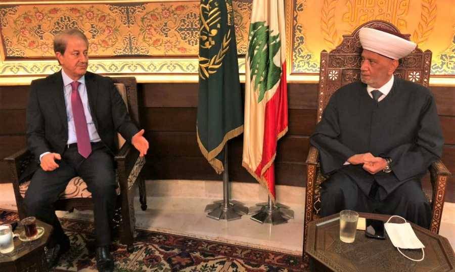 المفتي دريان استقبل طلال المرعبي