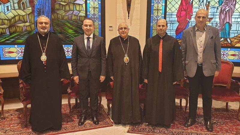 درويش عرض مع مرتضى ولحود الأوضاع في لبنان