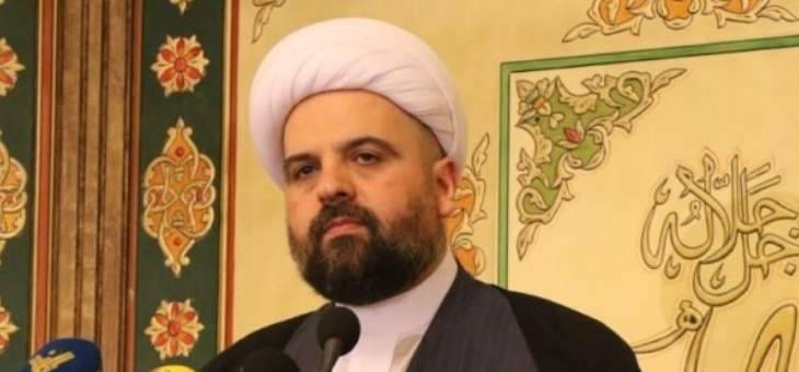 قبلان: الحلّ الآن وليس غدا بطاولة أقطاب وإلاّ طار البلد