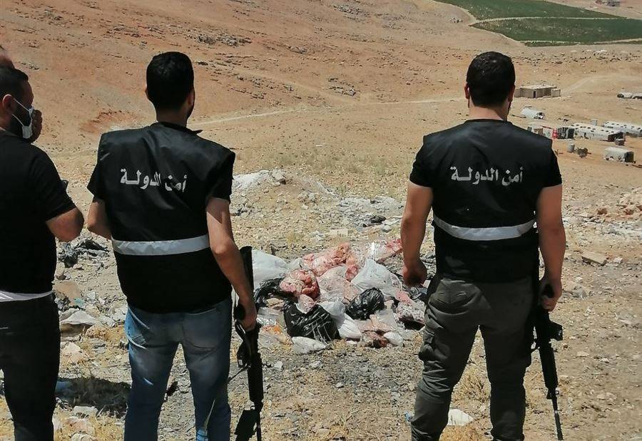 بالصور.. ضبط لحوم فاسدة في بعلبك