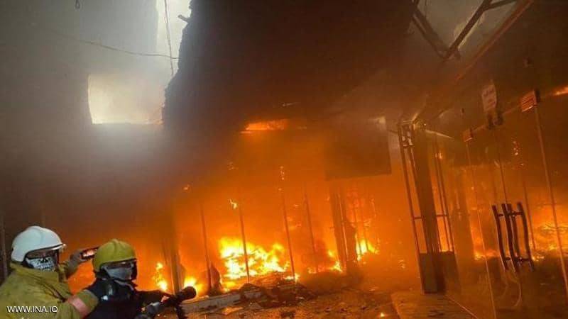 فصل جديد بمسلسل "كوارث العراق".. وفاة طفلة وإنقاذ 78 نزيلا بحريق في فندق