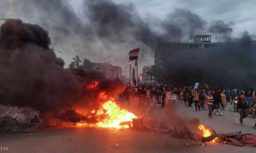 تظاهرات في بغداد لـ 